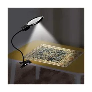 Herramientas de pintura de diamante 5D luz LED con lupas_7