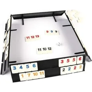KAILE Juego de 106 fichas rummy juego de cubos rummy de_2