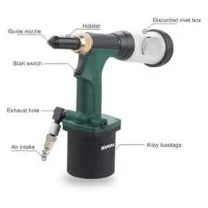 SAKAI Remachadora de aire hidráulica neumática con_2