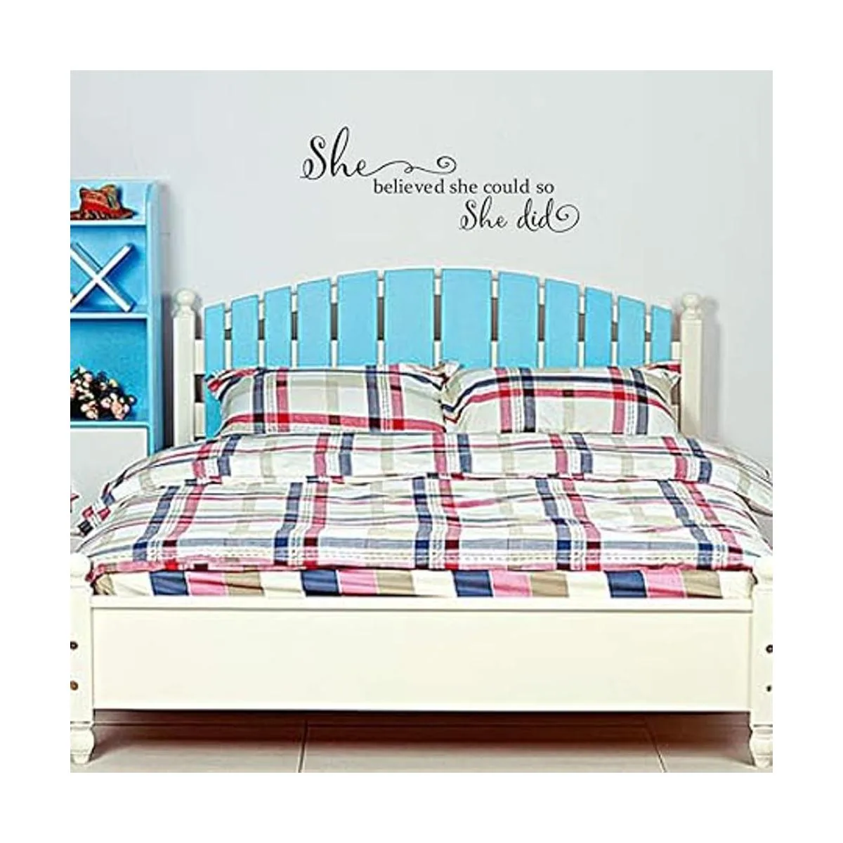 She Believed She Could so She Did Vinilo tallado letras_5