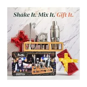 Kit de coctelera Elite Mixology Bartender de Barillio_5