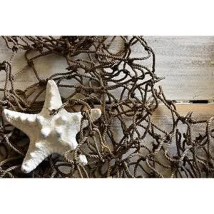 Decoración de red de pescado 5 x 10 pies auténtica_4