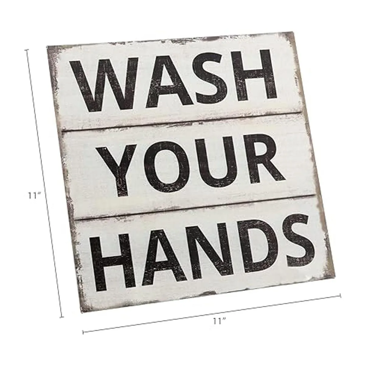 Letrero de Barnyard Designs con texto Wash Your Hands_5