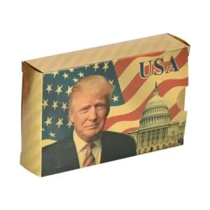 SW Cartas de Donald Trump con revestimiento dorado para_3