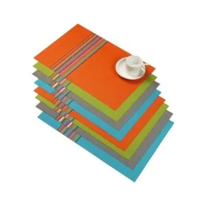 Mantel individual Shacos de mesa de cocina resistentes al_1