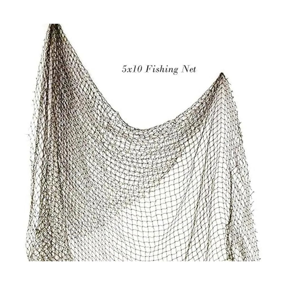 Decoración de red de pescado 5 x 10 pies auténtica_2