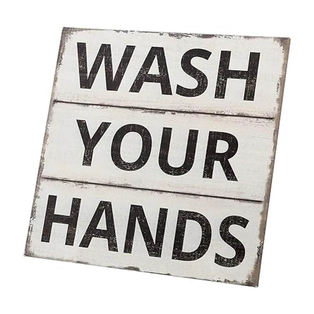 Letrero de Barnyard Designs con texto Wash Your Hands_6