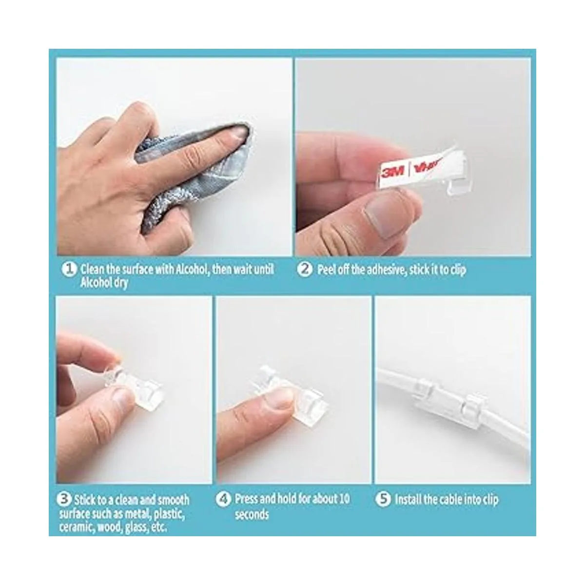 Organizador de cables autoadhesivos organizador de cables_6