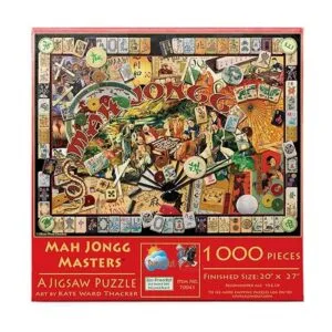 Mah Jongg Masters Rompecabezas de 1000 piezas collage_3