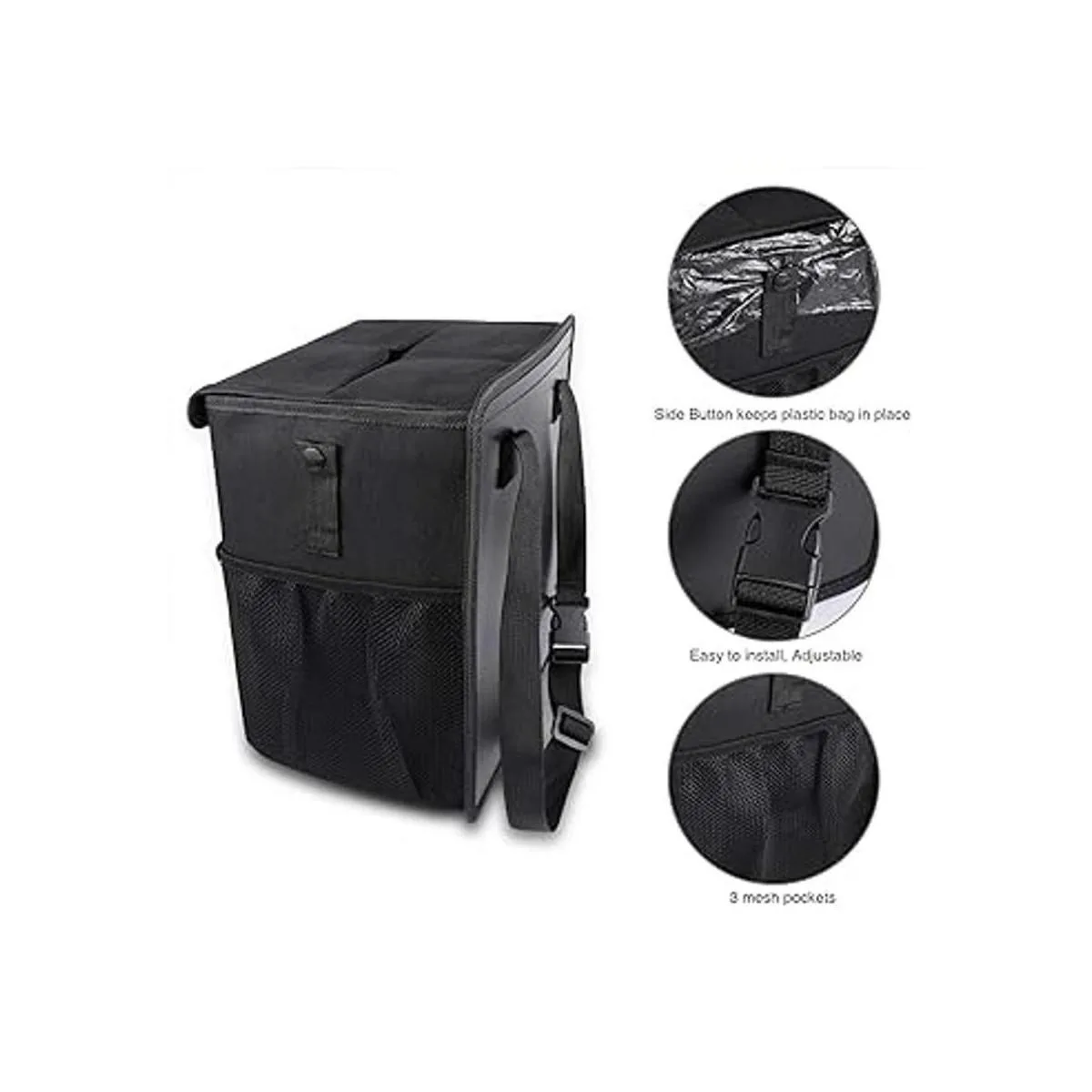 PowerTiger Bote de basura para vehículo colgante con_2