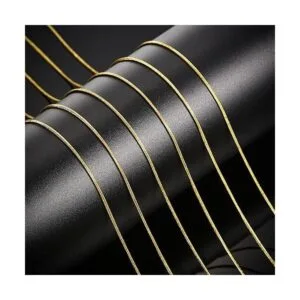 TecUnite Paquete de 24 collares de cadena de serpiente_4