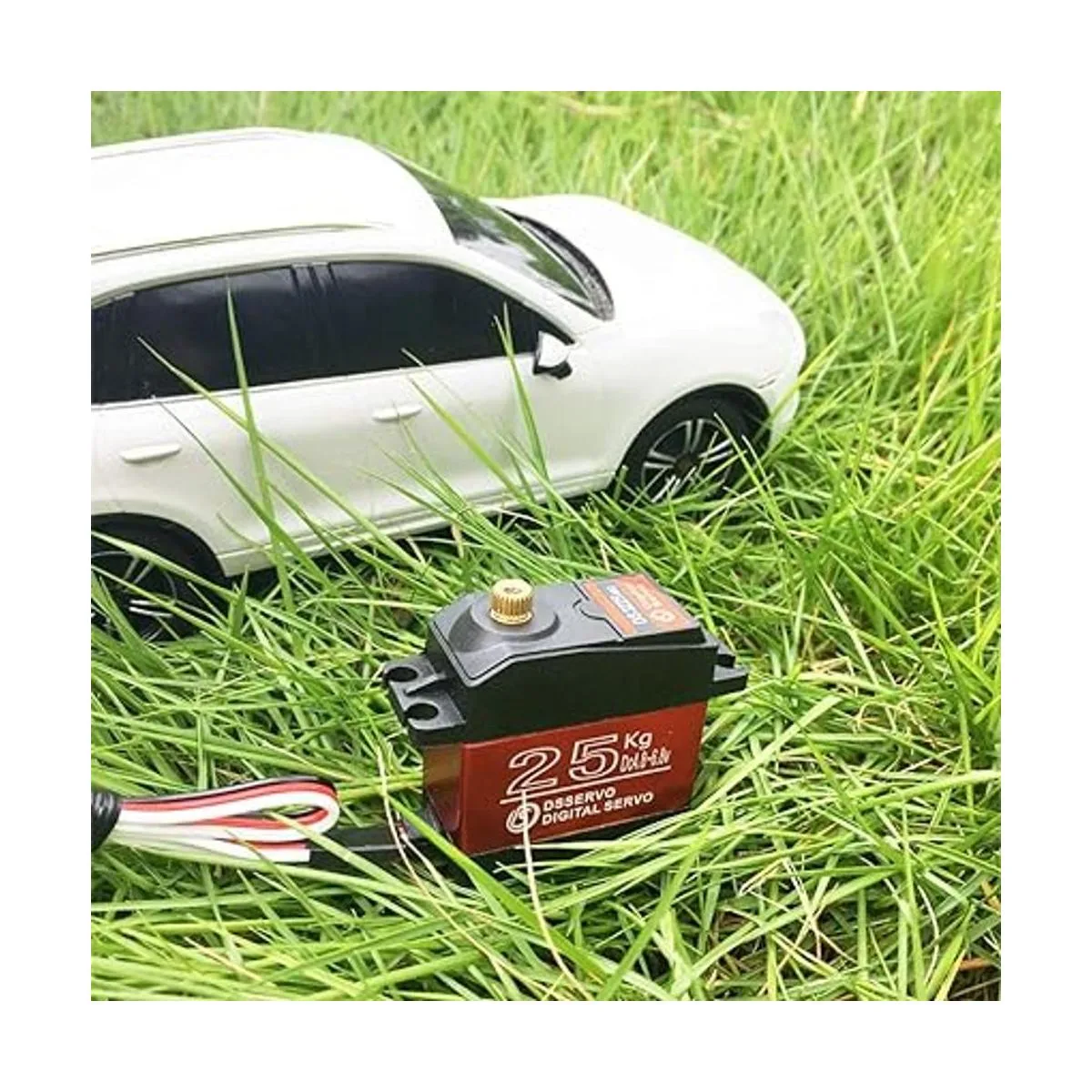 ANNIMOS Servo digital de 55.1 lbs engranaje de metal_4