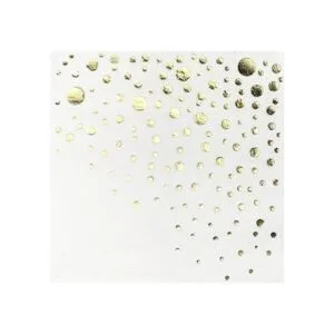 Elegantes servilletas doradas de 5 x 5 pulgadas paquete_3
