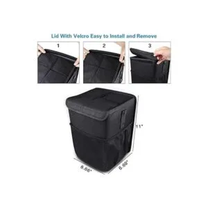 PowerTiger Bote de basura para vehículo colgante con_3