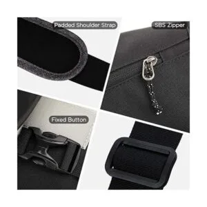 OIWAS Bolsa de mensajero para mujer lona de 15.6_5