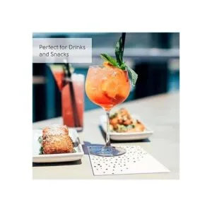 Elegantes servilletas doradas de 5 x 5 pulgadas paquete_6