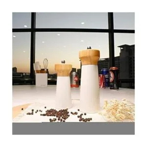 Tesse Jesse Jesse Juego de molinillos de sal y_5