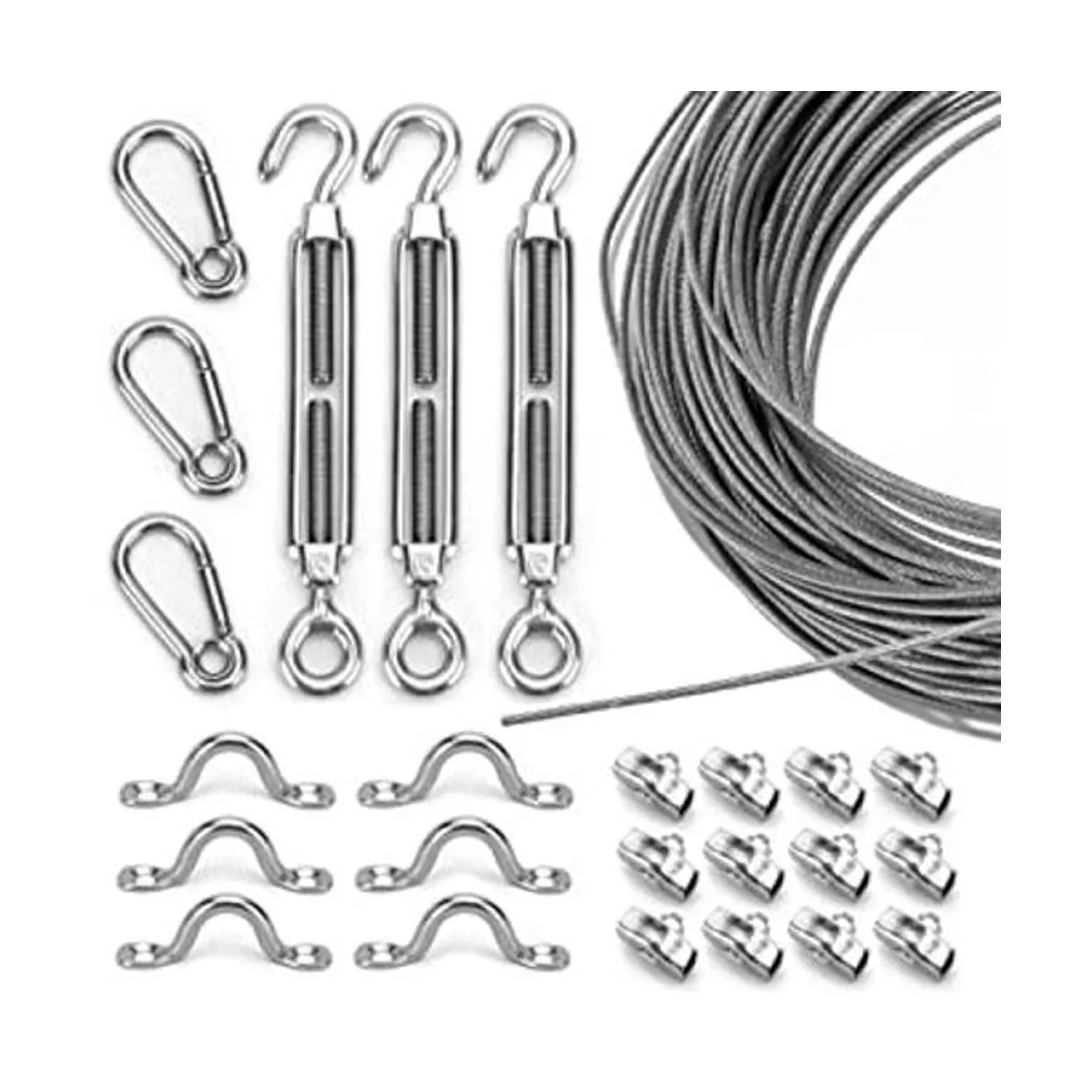 Litcher Kit de suspensión de luces de globo cable guía de_1