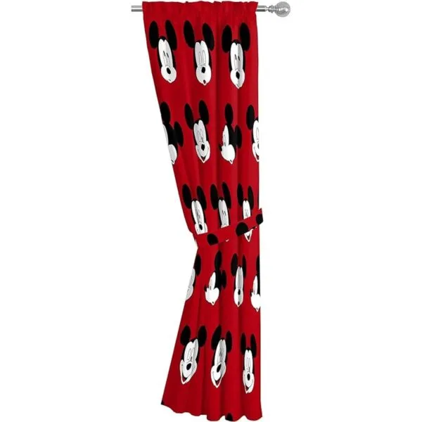 Jay Franco Disney Mickey Mouse Juego de 4 cortinas de 63_2