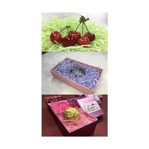 LJY 0.7LB Multicolor Raffia Papel Triturado y Hilos_3