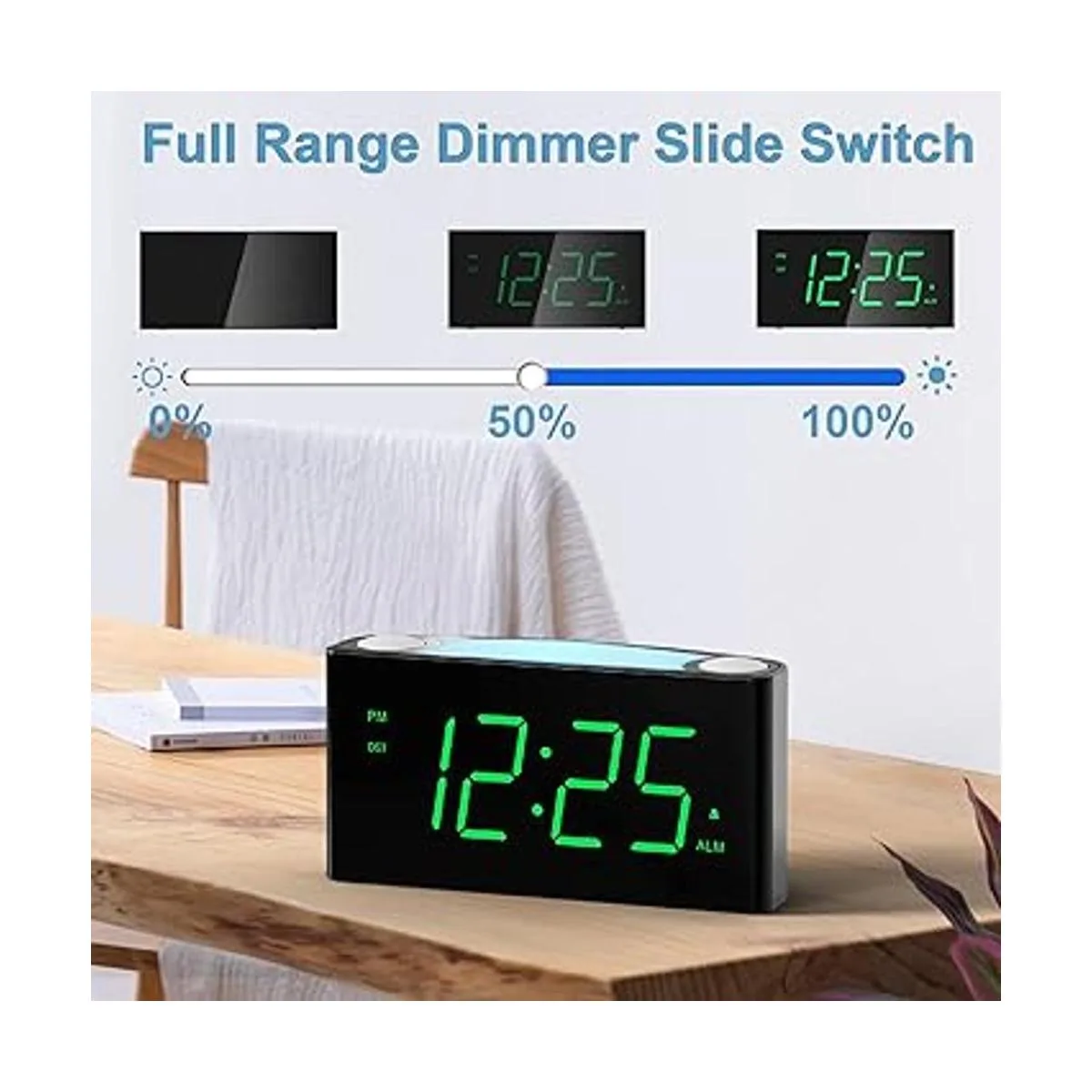 Reloj despertador para niños adolescentes dormitorio_4