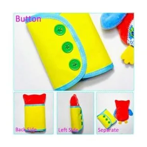 Extpro Aprende a vestir juguetes de muñeca de búho para_5