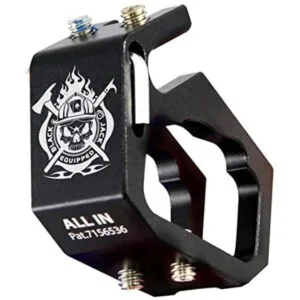 Soporte de linterna de aluminio para casco de bombero_1
