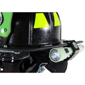 Soporte de linterna de aluminio para casco de bombero_4