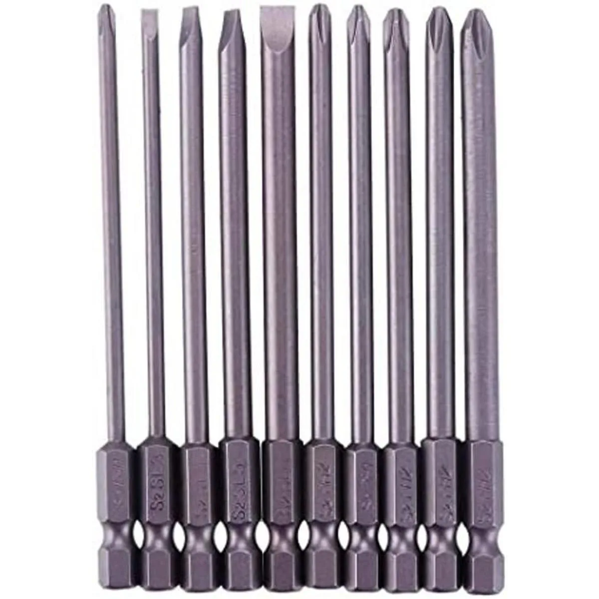 Rocaris Juego de 10 puntas de destornillador magnéticas_1