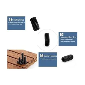 LBY 304 Tornillos de cabeza de acero inoxidable moleteados_4