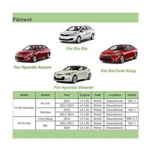 Reemplazo del sensor de oxígeno Downstream O2 para Kia Rio_2