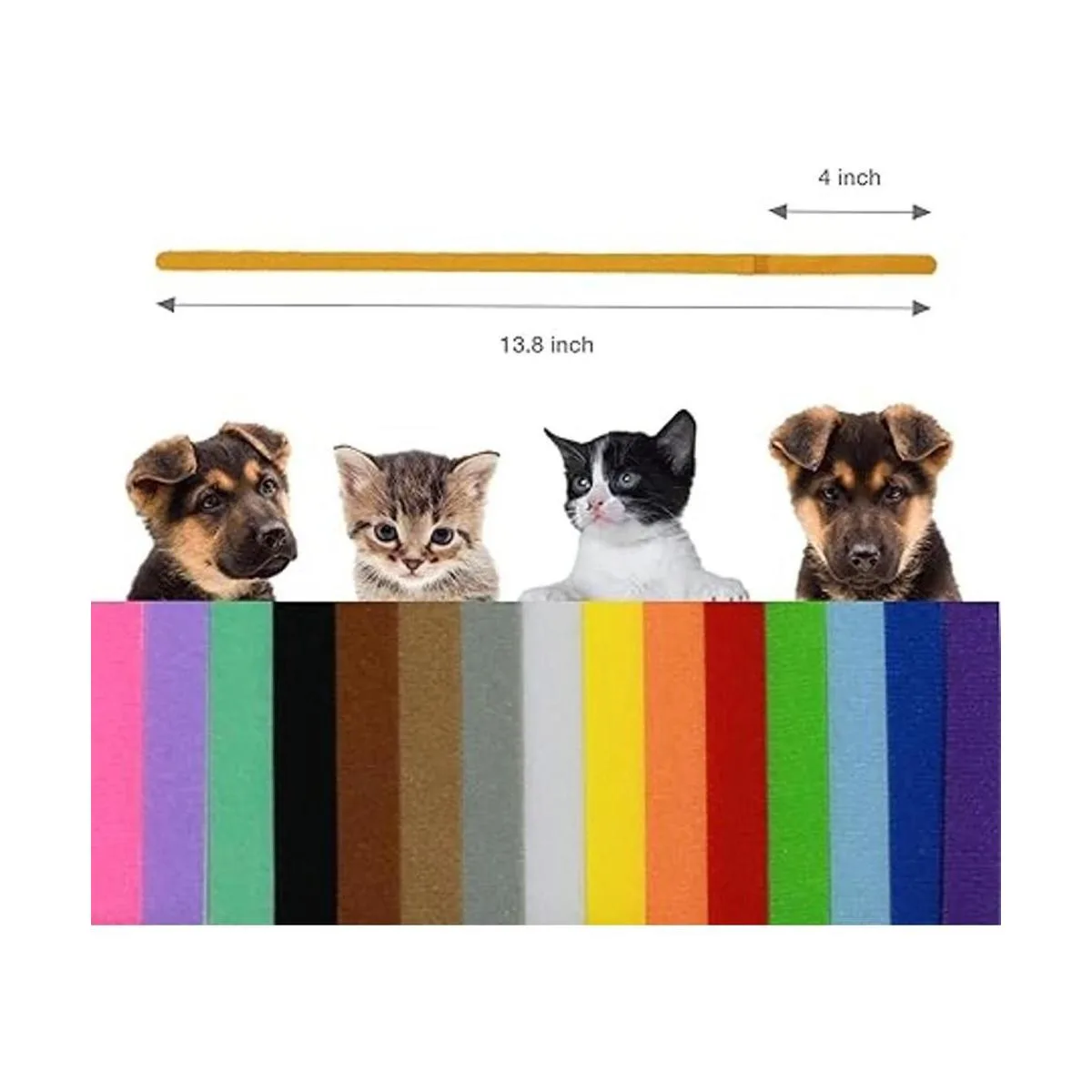 GAMUDA 15 collares para cachorros recién nacidos 6 tablas_3