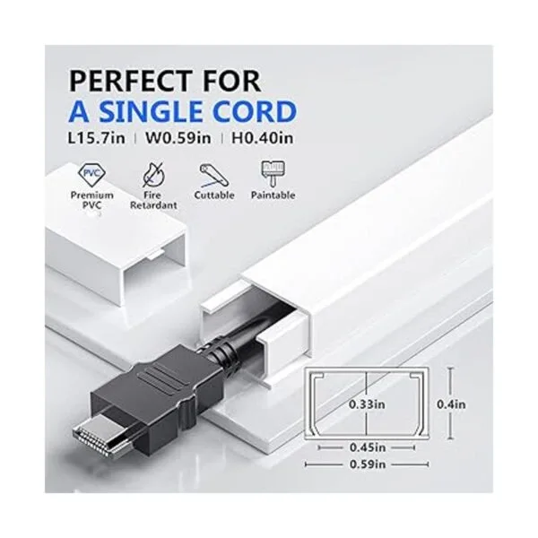 Embellecedor para cable para un solo cable cubierta de_2