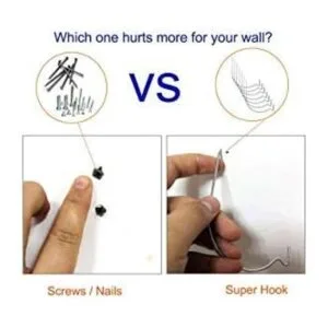 Super Hooks Percha para fotos ganchos gorila arte para_5