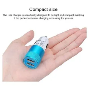 Cargador de coche Sicodo 3.4A 2 unidades USB Smart Port_3