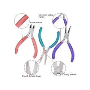 Anezus Kit de reparación de joyas con alicates de joyería_3