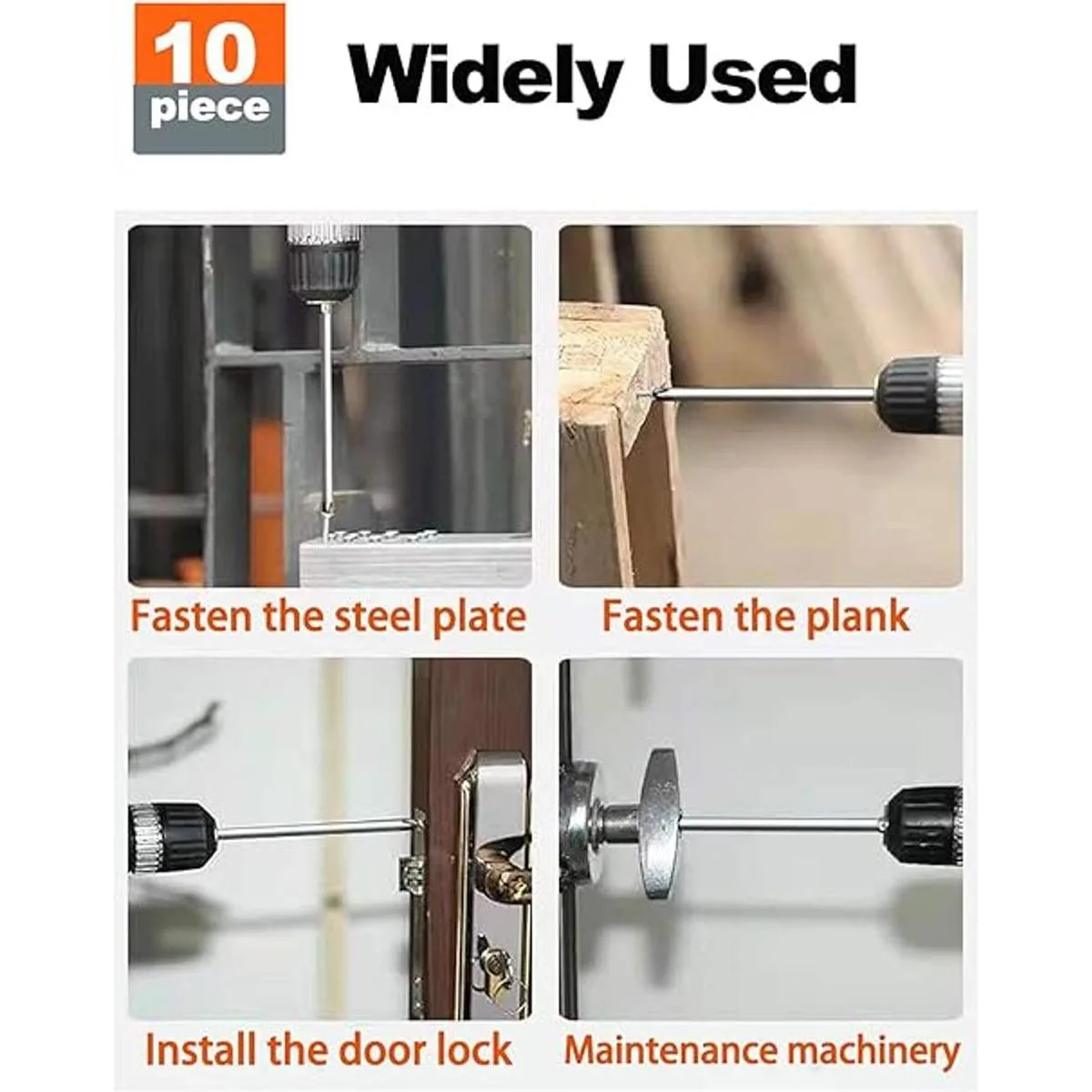 Rocaris Juego de 10 puntas de destornillador magnéticas_5