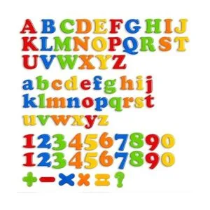 Coogam Letras magnéticas de números del alfabeto imanes_2