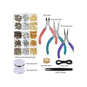 Anezus Kit de reparación de joyas con alicates de joyería_2