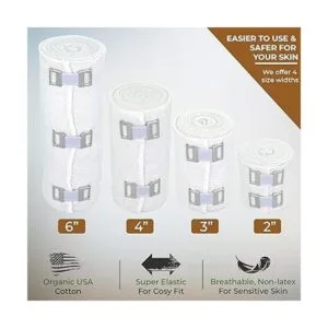 Nexskin Vendaje elástico cómodo de algodón americano_5