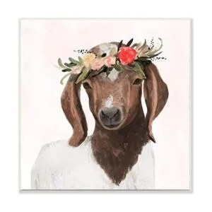 The Stupell Home Decor Collection Springtime Flower Crown_1