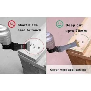 EZARC Cuchillas oscilantes de titanio multiherramienta_6