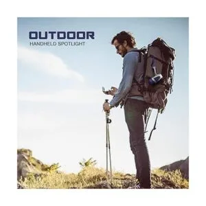 GOODSMANN Proyector recargable impermeable linterna LED de_6