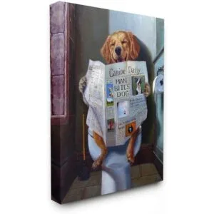 Stupell Industries Lienzo divertido para la pared diseño_1