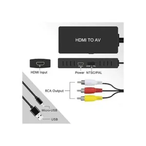 Dingsun Convertidor HDMI a RCA adaptador HDMI a AV_4