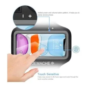 JEMACHE Brazalete para iPhone 14 13 12 11 XR_2