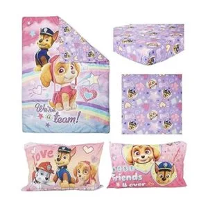 Paw Patrol Skye Were A Team Juego de ropa de cama para_4