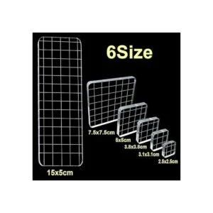 Luckkyme Juego de 6 piezas de sellos de acrílico_2