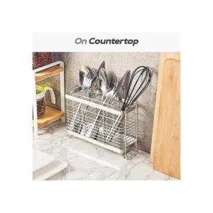 Soporte para utensilios de secado de utensilios con 3_4