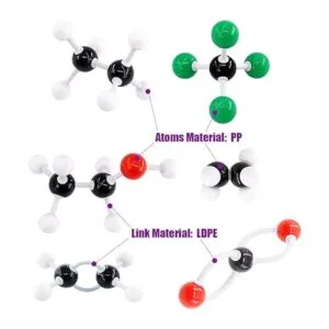 Swpeet 267 piezas de química orgánica modelo molecular_3